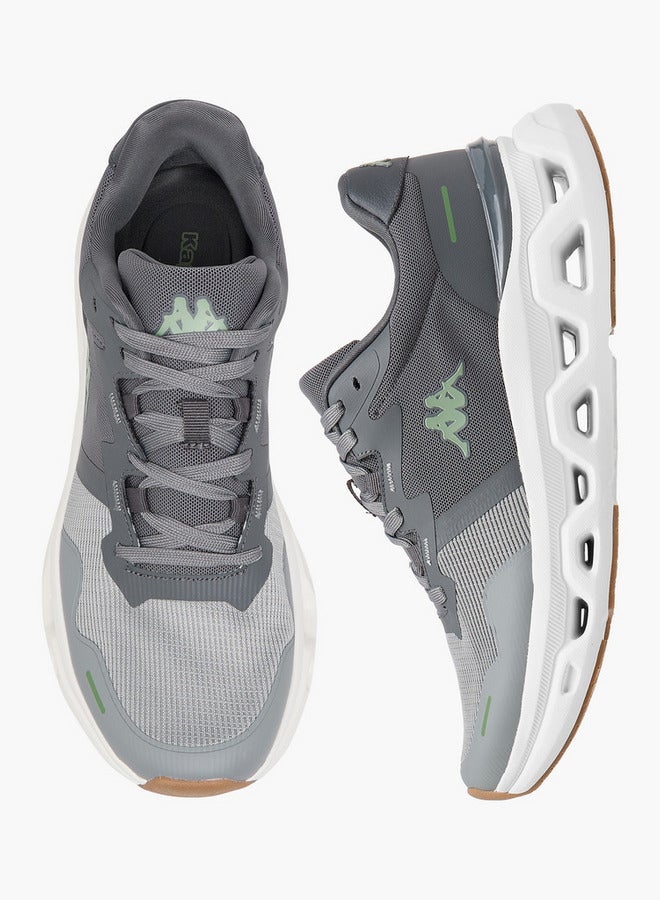 Kappa Men's Panelled Lace-Up Sports Shoes  - Image 1