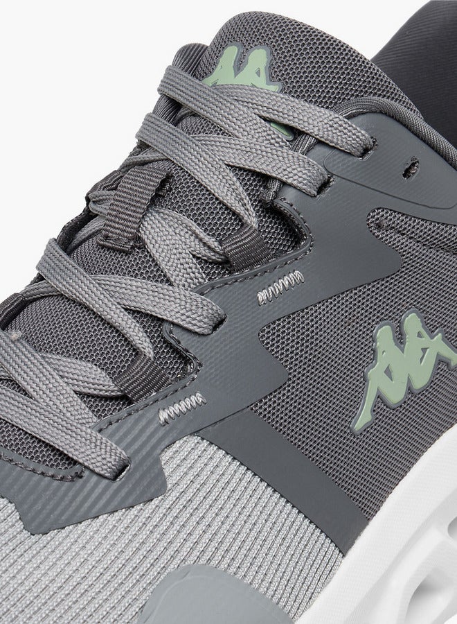 Kappa Men's Panelled Lace-Up Sports Shoes  - Image 4