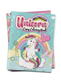 Stay Magical Unicorn Copy Coloring Book: Fun Activity Books For Children  - Image 5