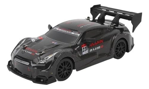 MICROMINI 1:24 Scale High Speed 4WD RC Drift Car – 30Km/Hr with 2 Batteries, LED Lights, Extra Tires, Cones & USB Charger | Rare Model, Full Drift Kit for Kids & Adults | Remote Controlled Racing Car - Image 3