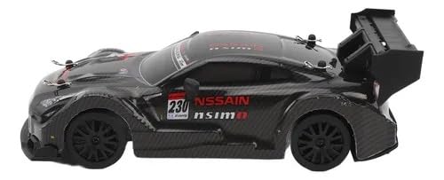MICROMINI 1:24 Scale High Speed 4WD RC Drift Car – 30Km/Hr with 2 Batteries, LED Lights, Extra Tires, Cones & USB Charger | Rare Model, Full Drift Kit for Kids & Adults | Remote Controlled Racing Car - Image 4