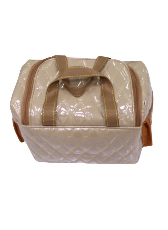 SMART HOME Waterproof Inner and Outer Layer Camping Travel Picnic Bag with Zipper Medium Size 35*30*30cm Thai Cloth  - Image 4