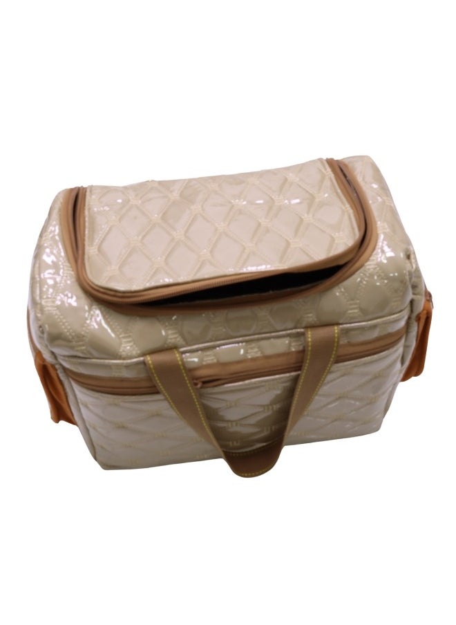 SMART HOME Waterproof Inner and Outer Layer Camping Travel Picnic Bag with Zipper Medium Size 35*30*30cm Thai Cloth  - Image 5