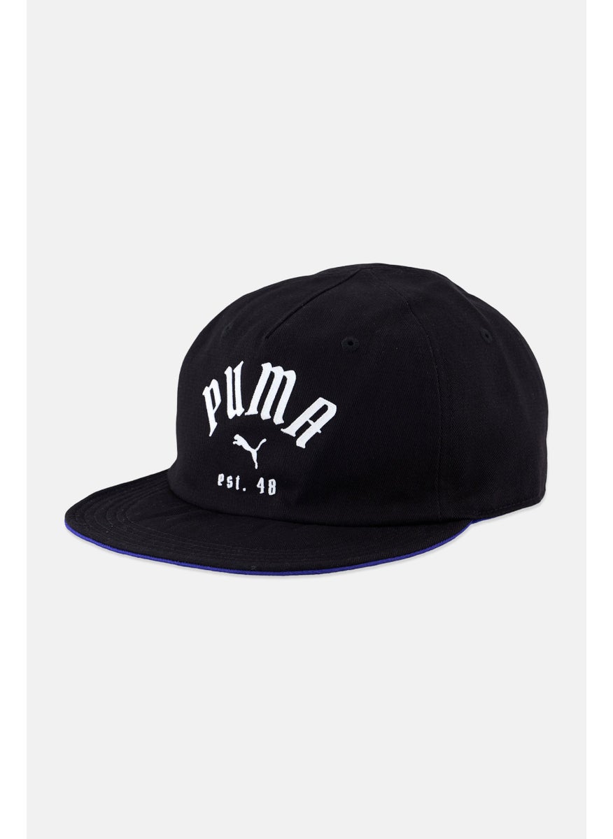 PUMA Men Brand Logo Play Paris Reversible Cap, Black  - Image 1