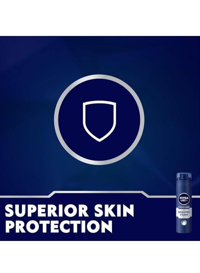 Nivea Protect and Care with Aloe Vera Shaving Foam 200ml  - Image 5