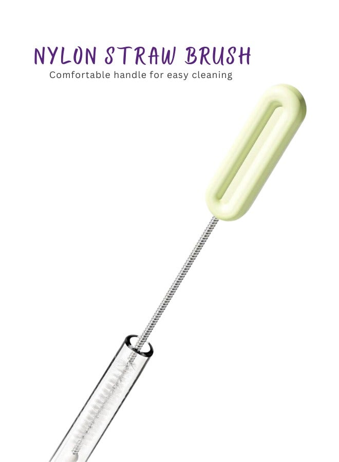 turtees Bottle Brush Set - Baby Bottle Cleaner Kit with Silicone Brush, Nipple Brush, Straw Brush, Soap Dispenser, Drying Rack - 7 in 1 Bottle Cleaning Tool for Home and Travel - Image 3