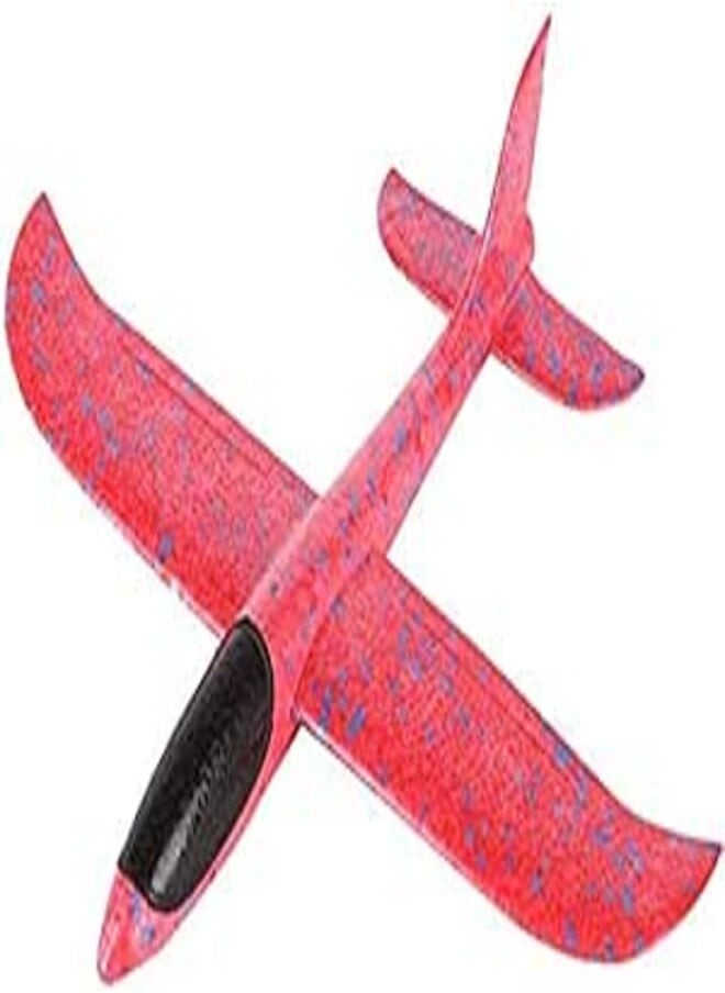 Foam Throwing Glider Airplane Inertia Aircraft Toy Hand Launch Airplane Model 