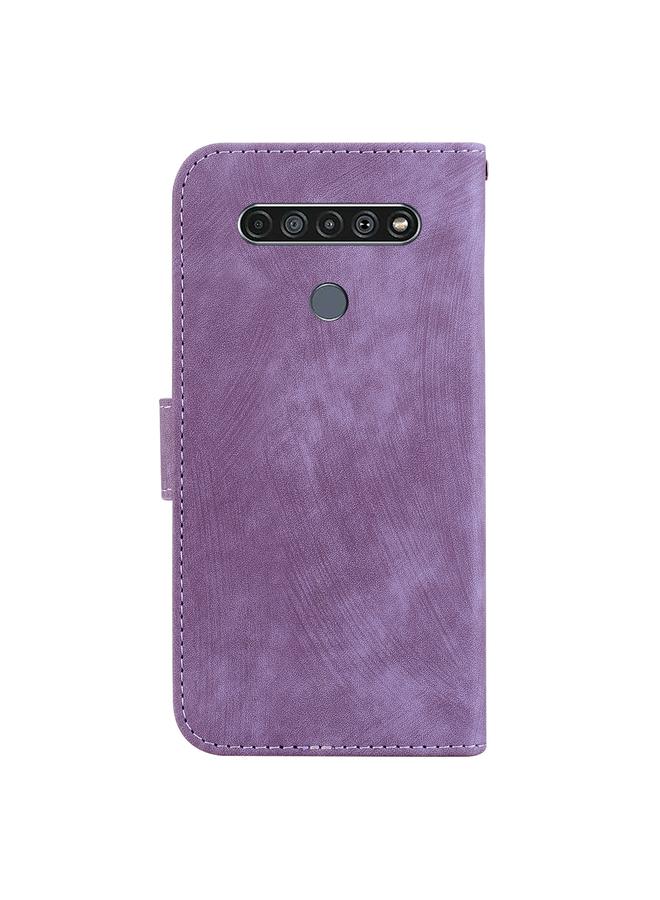 S-TOP Case For LG K61 Little Tiger Embossed Leather Phone Case - Image 3
