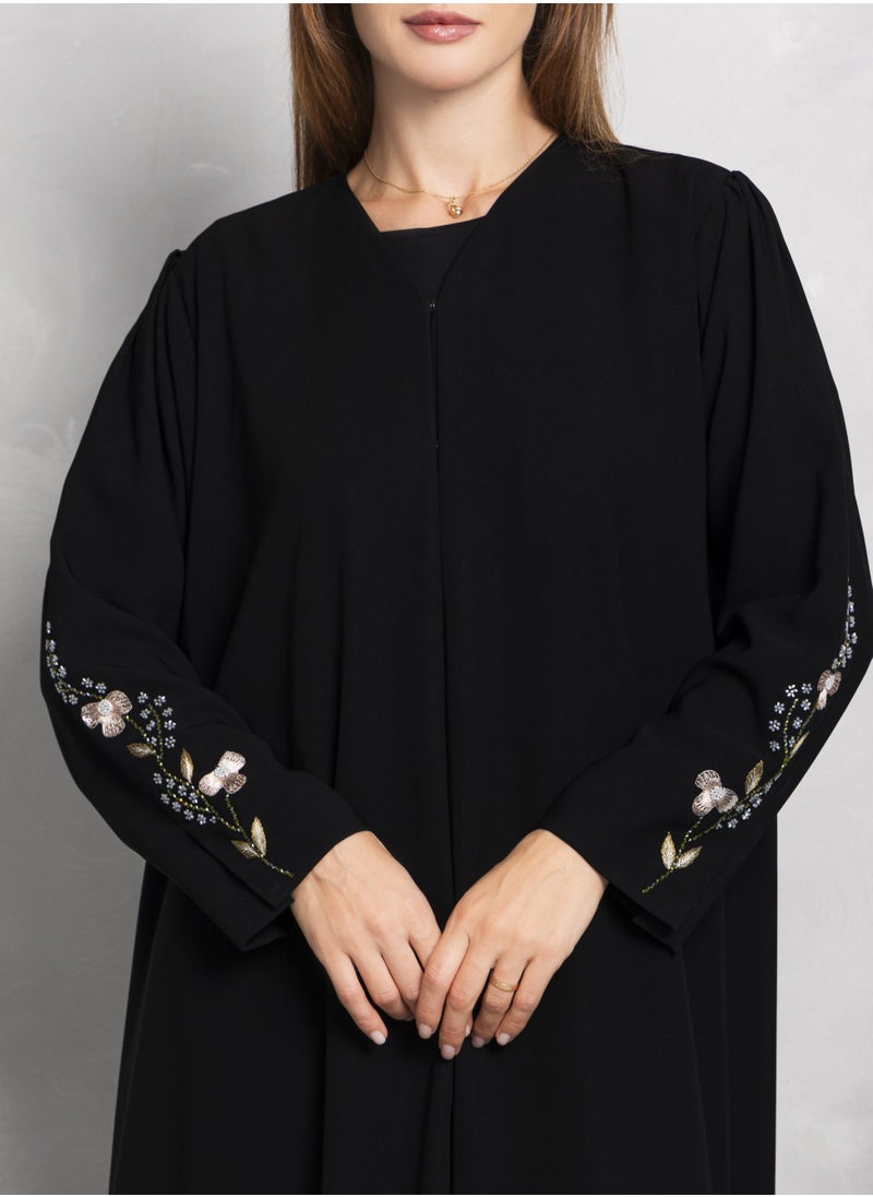 Nikias - Breathable soft fabric with elegant handwork on sleves - Image 1