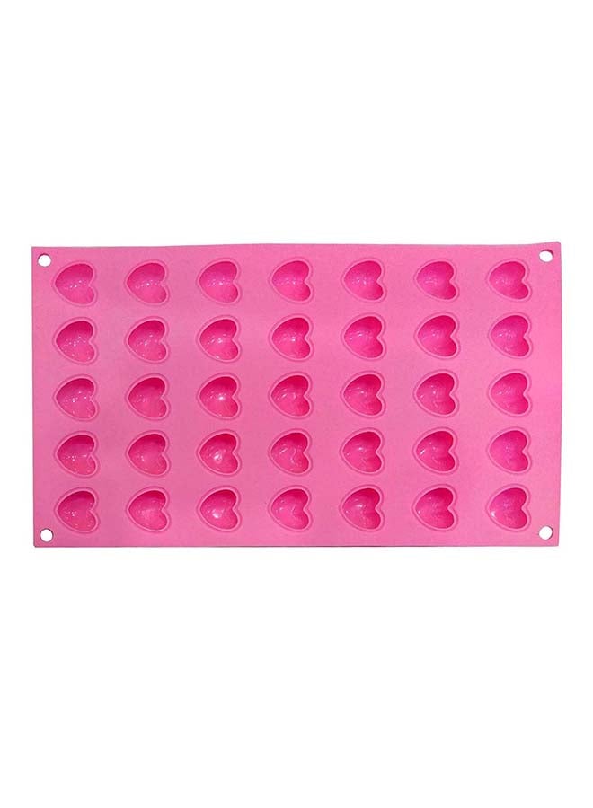 NIBEMINENT Multipurpose Chocolate Baking Mold Pink - Image 1