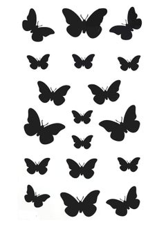 Generic Body tattoo , black butterflies tattoo 