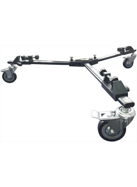 Vidpro PD-1 Professional Tripod Dolly - Heavy Duty with Adjustable Leg Mount with Locking Wheels and Carrying Case Compatible with Most Tripods Perfect for Cameras Camcorder and Lighting Equipment