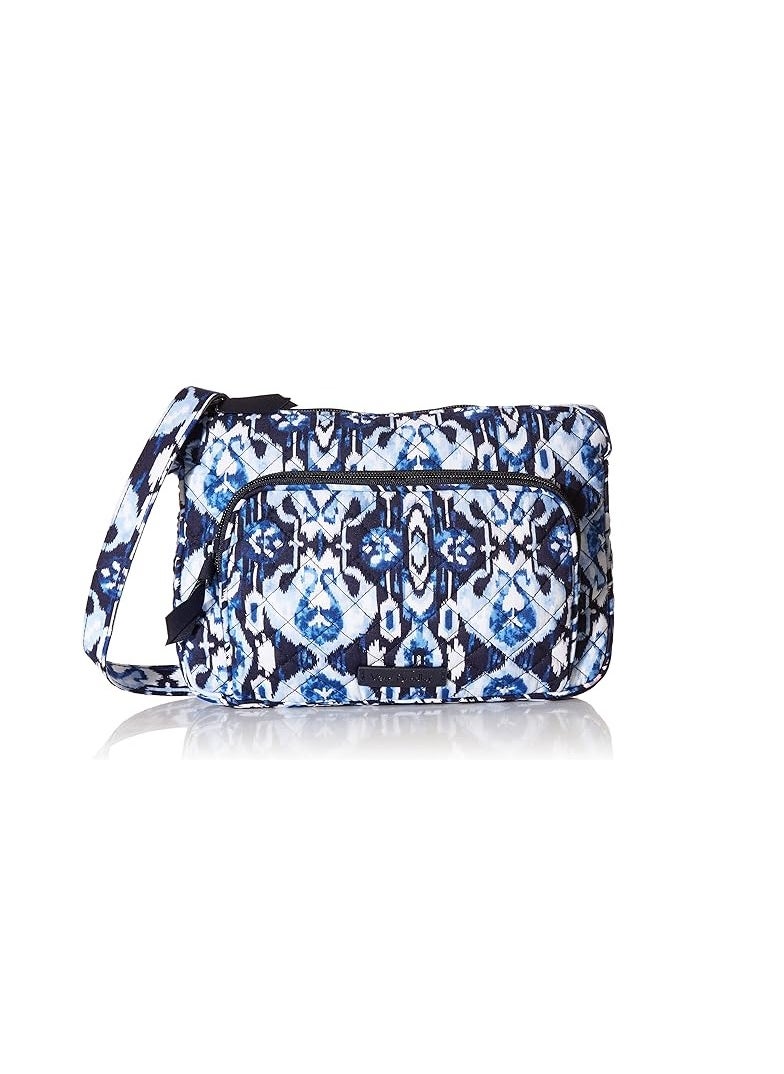 Vera Bradley - Women's Iconic RFID Little Hipster, Signature Cotton Shoulder Bag, Handbag, One Size - Image 1