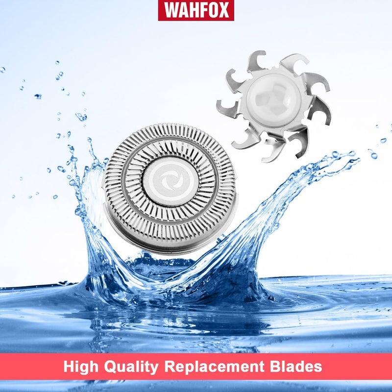 واهفوكس 8 شف��ات استبدال لماكينة الحلاقة من نوع Skull Shaver، مناسبة لطرازات Pitbull Gold PRO/Platinum PRO/Silver PRO… - Image 4
