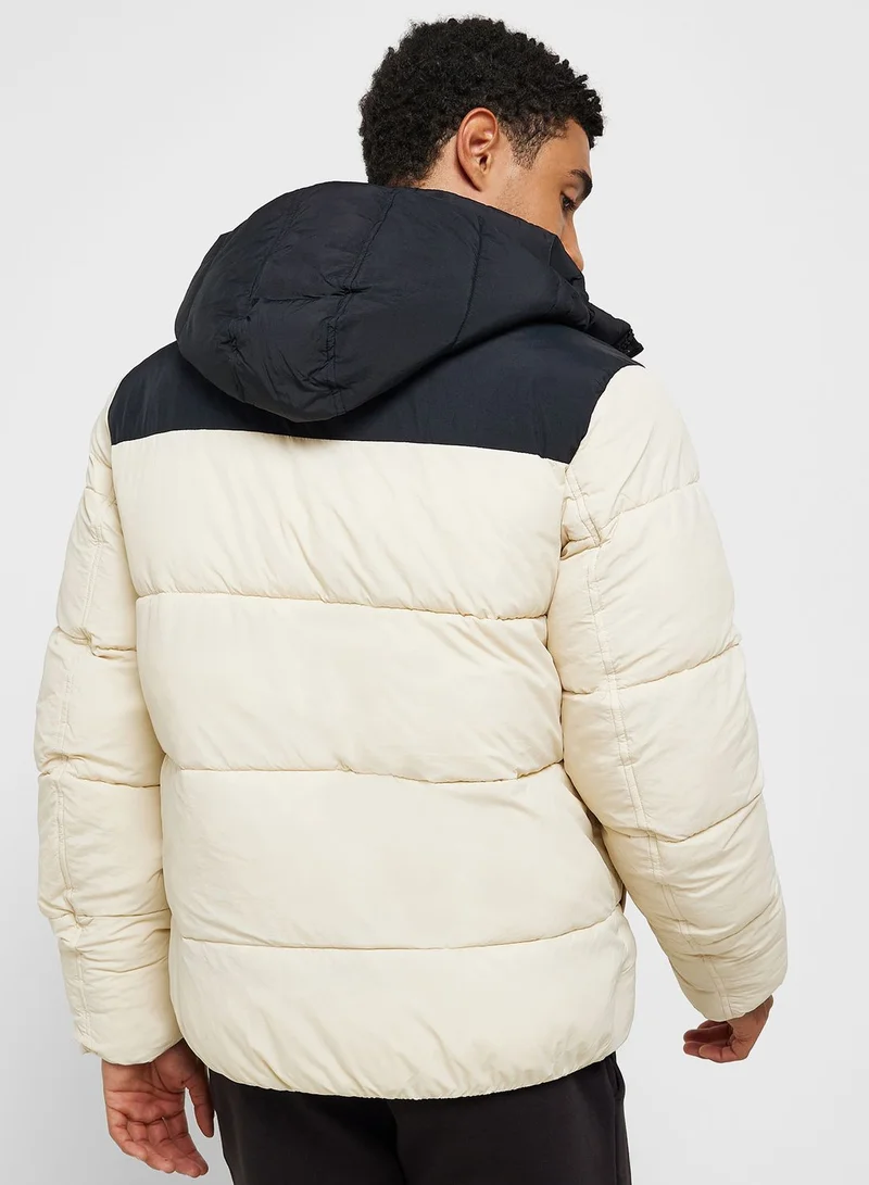 CALVIN KLEIN Puffer Color Block Jacket