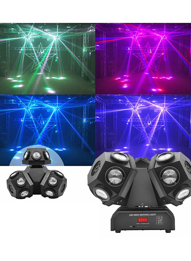 Double Head Party Lights 18 LED Lens