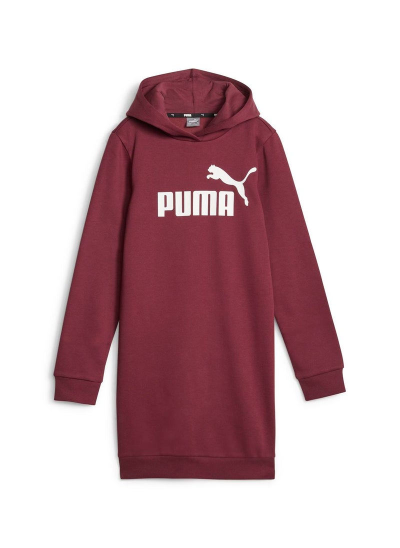 PUMA - Kids Essential Logo Hooded Dress - Image 1