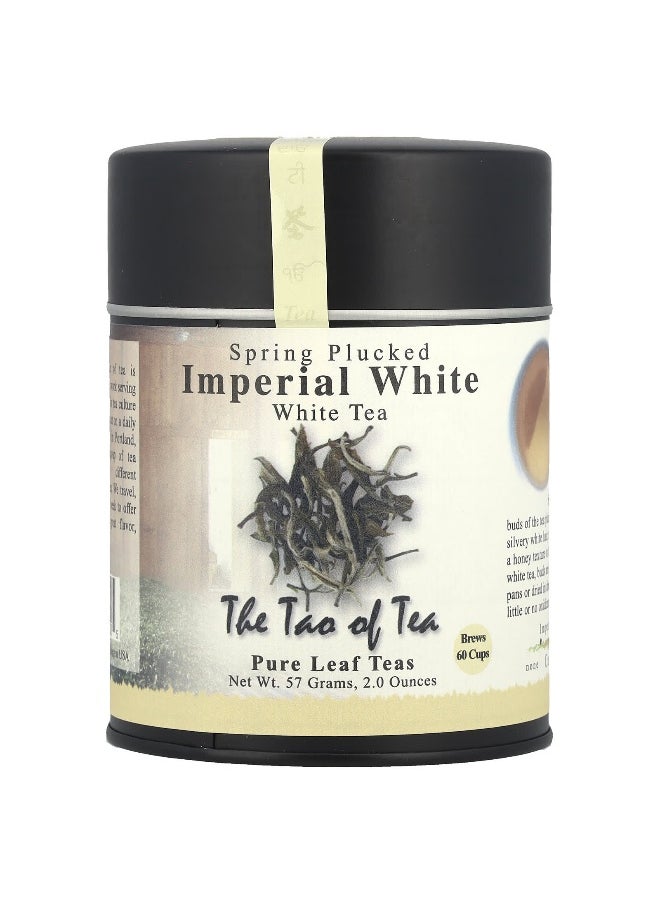 The Tao of Tea The Tao of Tea, White Tea, Spring Plucked Imperial White, 2 oz (57 grams)  - Image 1