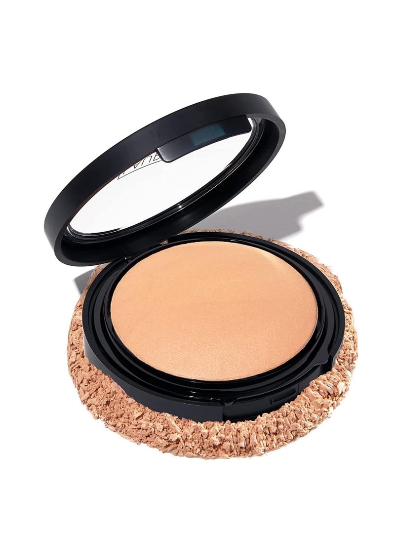 LAURA GELLER NEW YORK Baked Double Take Powder Foundation Light Buildable Medium to Full Coverage Matte Finish - Image 1