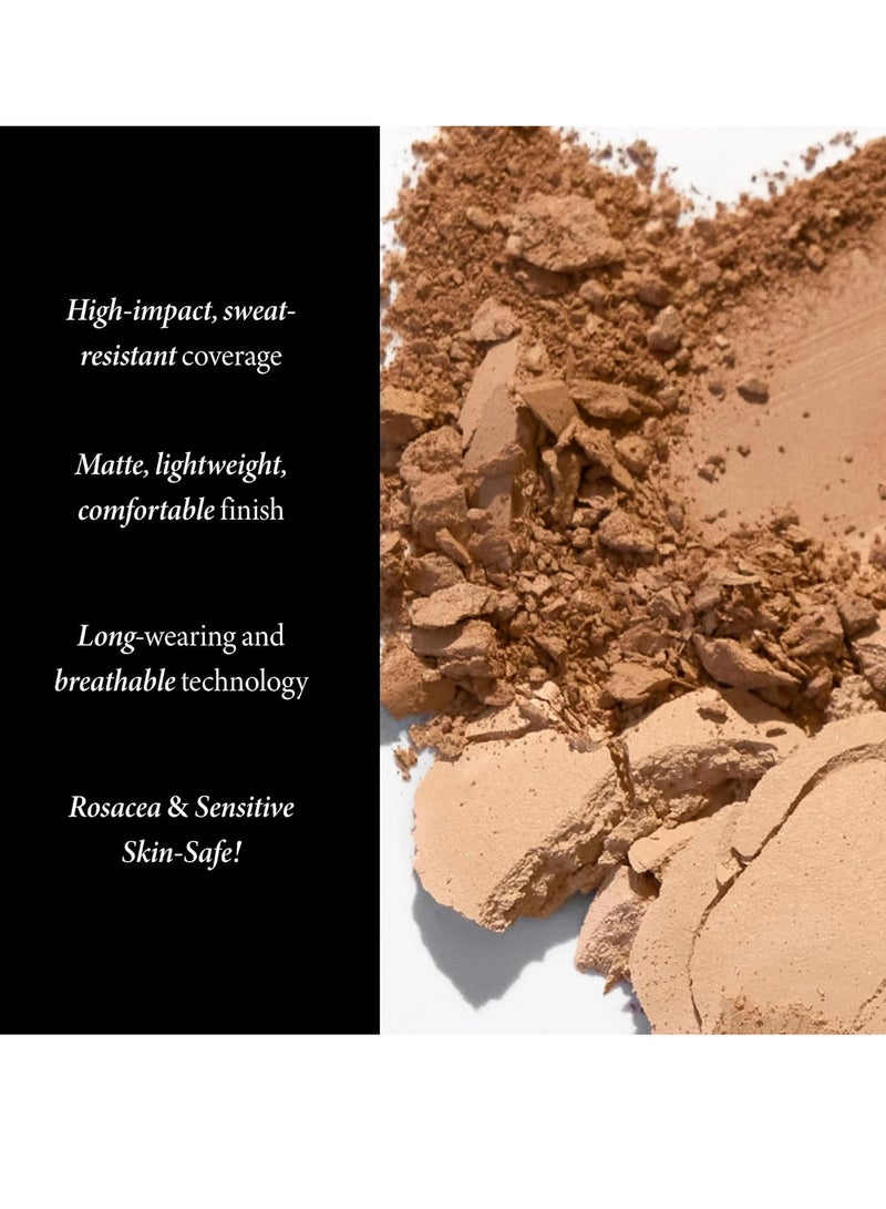 LAURA GELLER NEW YORK Baked Double Take Powder Foundation Light Buildable Medium to Full Coverage Matte Finish - Image 3