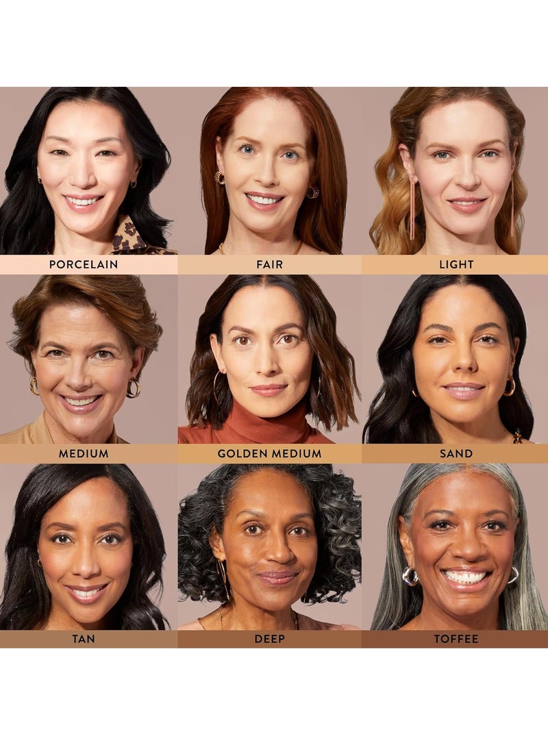 LAURA GELLER NEW YORK Baked Double Take Powder Foundation Light Buildable Medium to Full Coverage Matte Finish - Image 5