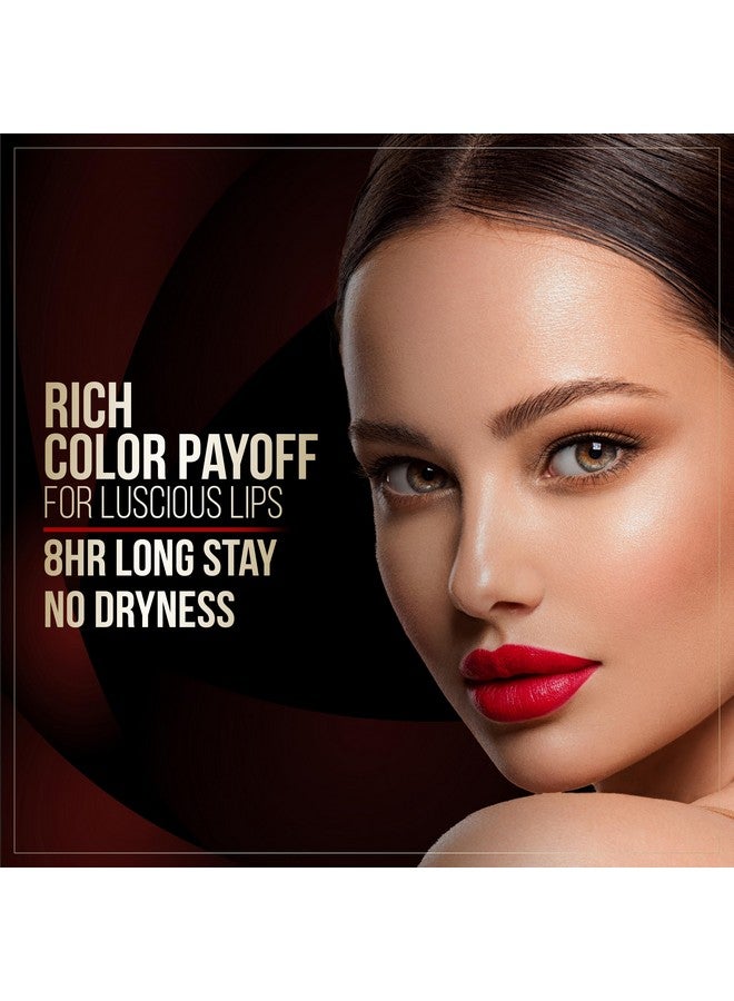 فاسيسكانادا قلم الشفاه غير اللامع المريح من Faces Canada - Sorry Not Sorry (لون بني فاتح)، 2.8 جرام | يدوم لمدة 8 ساعات | لا يسبب الجفاف | ملمس كريمي فاخر | لون مكثف بلمسة واحدة | يرطب ويغذي | البابونج وزبدة الشيا - Image 3