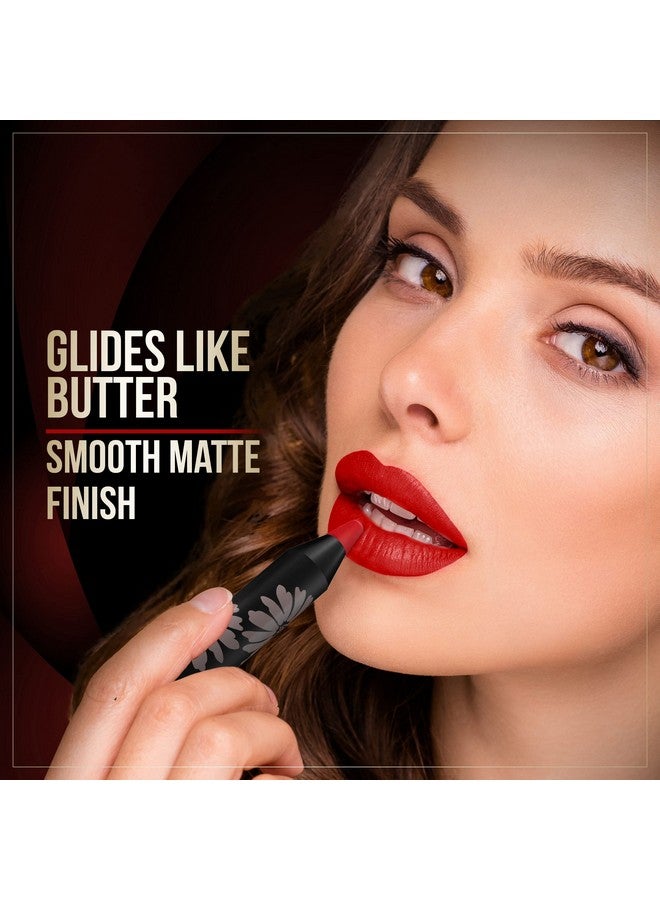 فاسيسكانادا قلم الشفاه غير اللامع المريح من Faces Canada - Sorry Not Sorry (لون بني فاتح)، 2.8 جرام | يدوم لمدة 8 ساعات | لا يسبب الجفاف | ملمس كريمي فاخر | لون مكثف بلمسة واحدة | يرطب ويغذي | البابونج وزبدة الشيا - Image 4