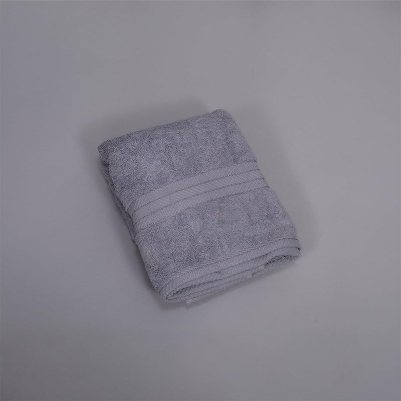 Bed N Home, Cotton Hand Towel, 50 cm Width x 100 cm Length, Gray