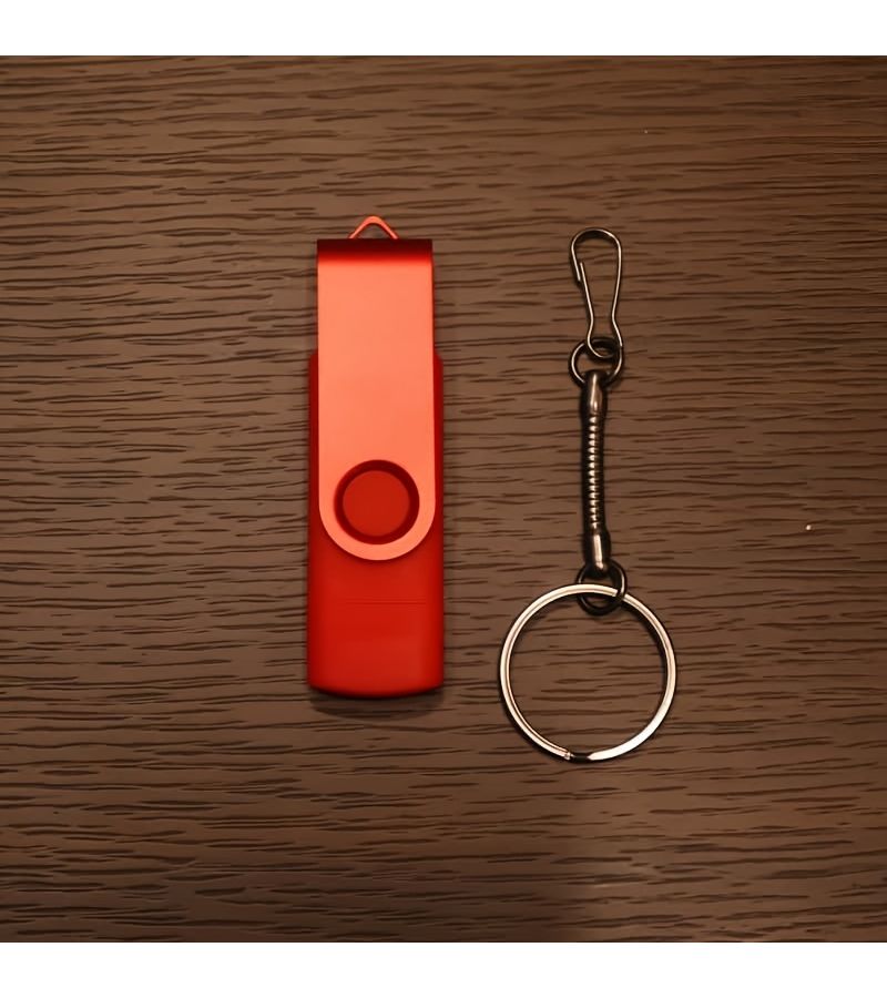 2 In 1 USB Type C And USB Flash Drive 4GB Expand Storage For Phone Laptop Tablet Compact Design Black - Image 3