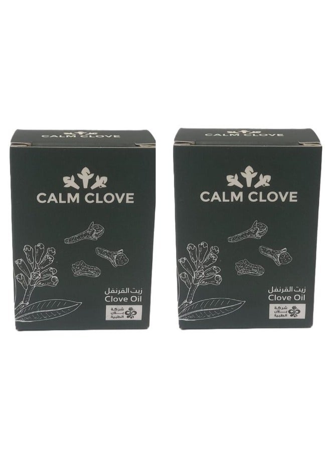 Oil 2 Pcs Calm Clove , Clove Oil 10 Ml - Image 1
