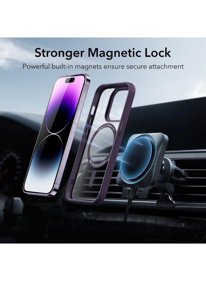 For IPhone 14 Pro Max Case MagSafe Phone Case Supports Magnetic Wireless Charging Shockproof -Grade Protection Smooth Grip Classic Hybrid Cover For IPhone 14 Pro Ma - Image 3