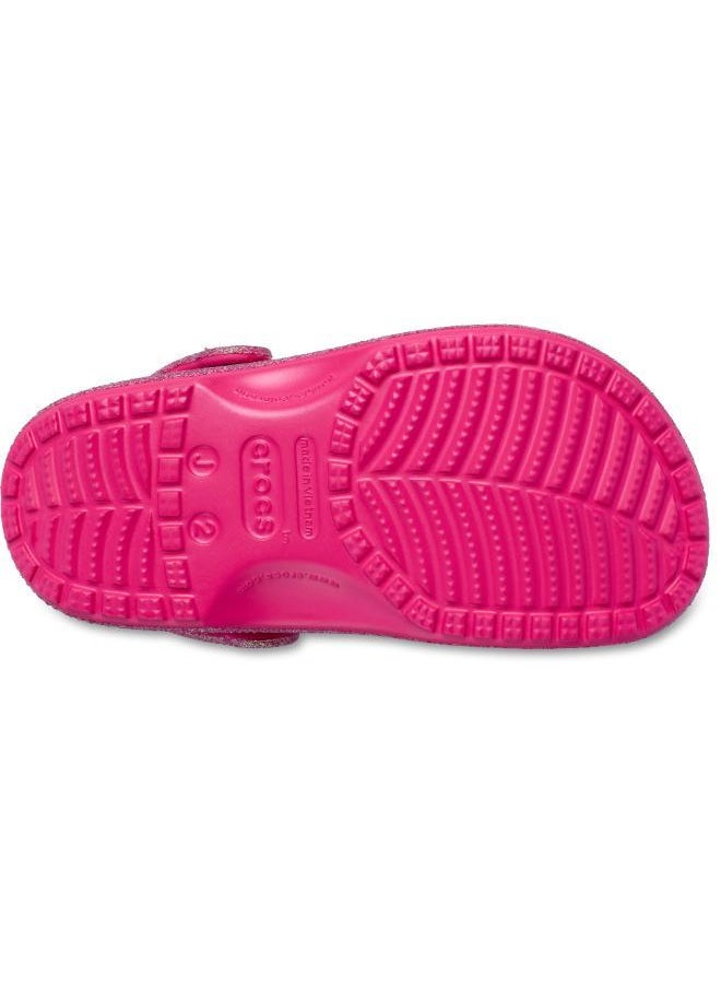 crocs - Toddlers Classic Iridescent Glitter Clog - Image 1