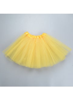 Generic New Adult Tutu Ballet Dance Skirt Yellow 