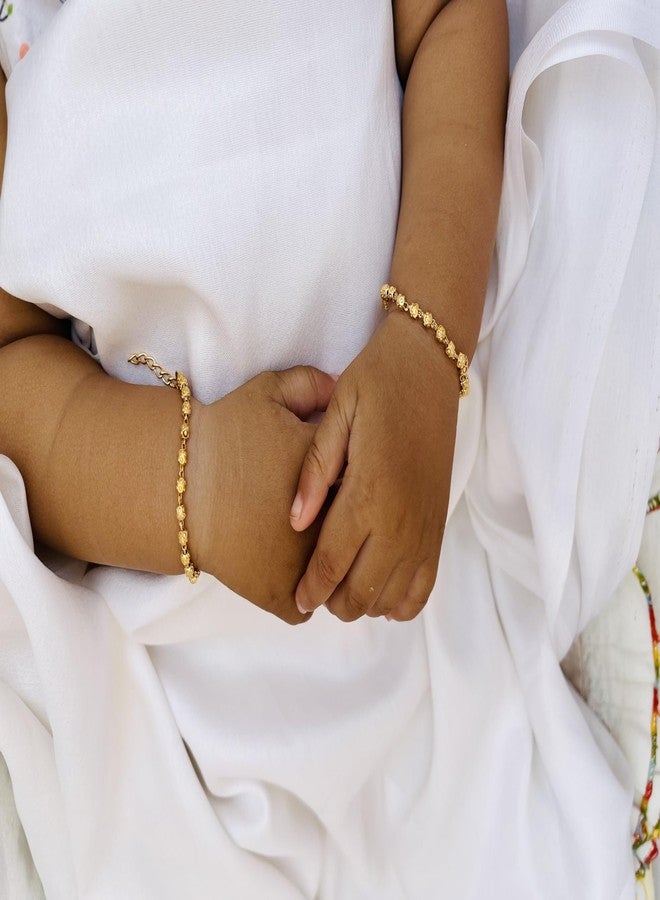 JHB Baby Bracelet Beads Nazariya Bangle/Bracelet For Kids For Baby Girl's or Baby Boy's - Image 3