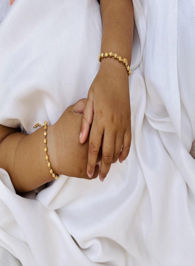 JHB Baby Bracelet Beads Nazariya Bangle/Bracelet For Kids For Baby Girl's or Baby Boy's - Image 2