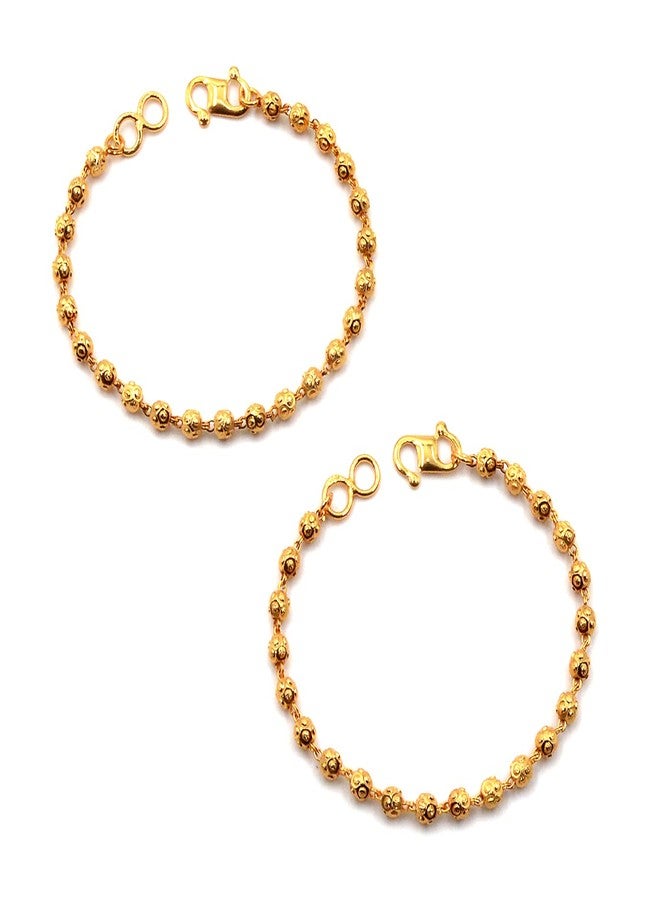 JHB Baby Bracelet Beads Nazariya Bangle/Bracelet For Kids For Baby Girl's or Baby Boy's - Image 1