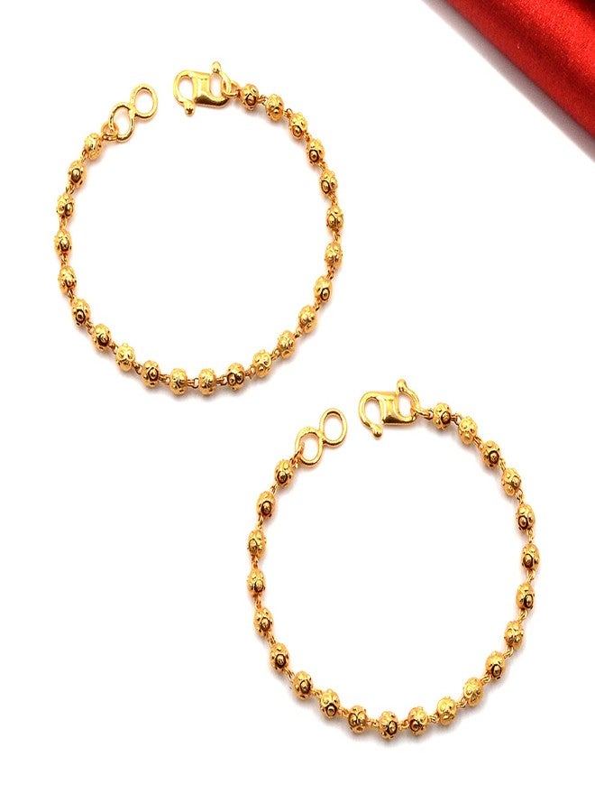 JHB Baby Bracelet Beads Nazariya Bangle/Bracelet For Kids For Baby Girl's or Baby Boy's - Image 4