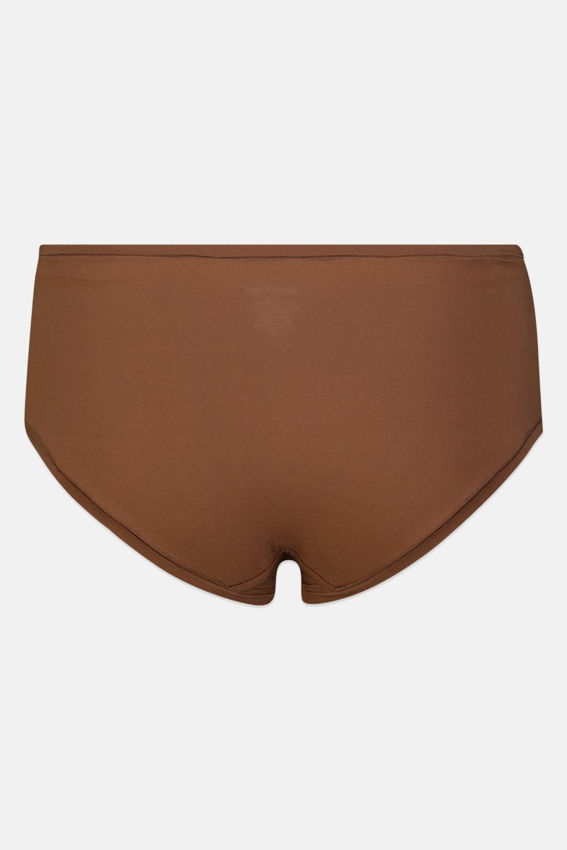 Rene Rofe Essentials By Rene Rofe Women 5 Pieces Solid Hi-Waist Thong Panties, Multicolor - Image 2