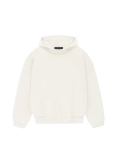 FOG Essentials 23FW Hoodie Solid Color Fleece Cloud Dance White