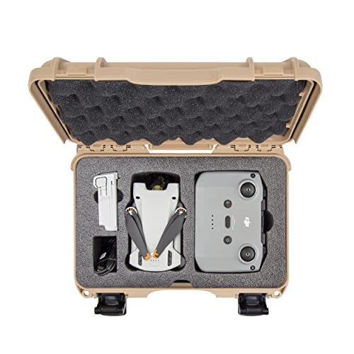 Nanuk 909 Waterproof Hard Case with Custom Insert for DJI Mini 3 and RC-N1 Remote - Tan (909S-080TN-0A0-C0598) - Image 5
