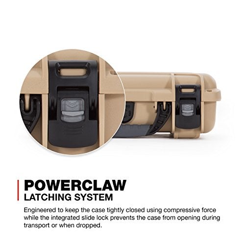Nanuk 909 Waterproof Hard Case with Custom Insert for DJI Mini 3 and RC-N1 Remote - Tan (909S-080TN-0A0-C0598) - Image 4