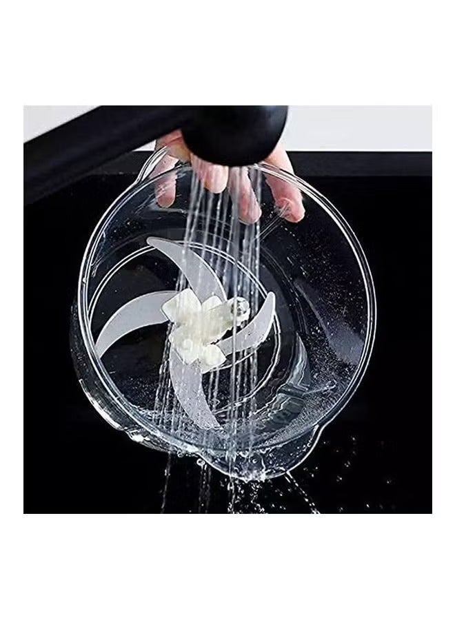 كبة مقطعة يدويا لتقطيع اللحم والبصل وتوم متعدد الألوان - Image 2