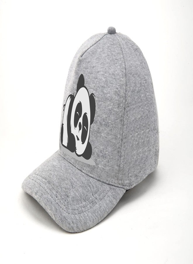 PrimeBox Edgy Fashion Accessory All Genders Trendy Cap Bold Fashion Statement (Print Panda Sleeping) - Image 3