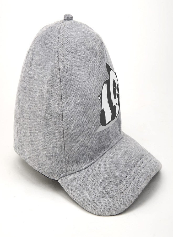 PrimeBox Edgy Fashion Accessory All Genders Trendy Cap Bold Fashion Statement (Print Panda Sleeping) - Image 2