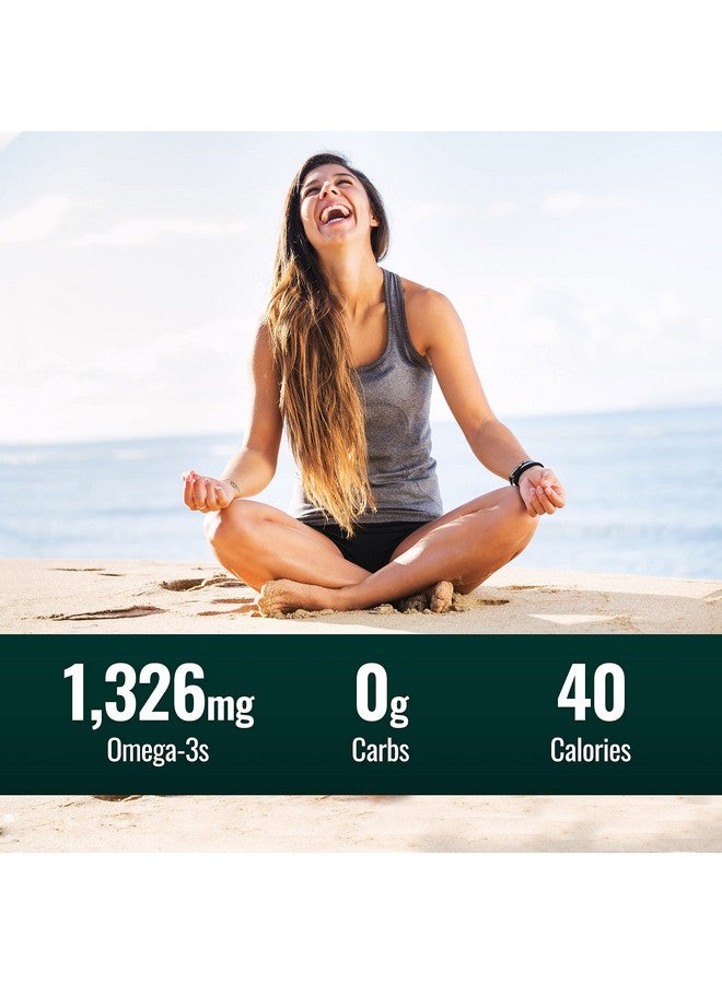 Natural Force Pure Omega 3 - Liquid Fish Oil - Delicious Lemon Cake Flavor - Mercury Free, Wild Caught, Lab Tested - 1,326 mg Triglyceride EPA, DHA, & DPA - 16 Oz Glass Bottle - Image 4