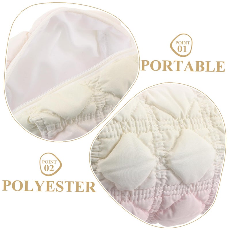 Cute Bubble Design Makeup Bag Cosmetic Organizer Pouch For Women Travel Toiletry Storage - Image 4