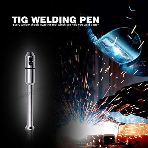 WeldingStop TIG Pen Finger Feeder Welding Rod Holder 1.0-3.2mm (1/32''-1/8'') Welding Wire Pencil Filler TIG-Pen Welding Feed Stick Holder Weld Filler Metal Tool Welder Accessories (Silver TIG-PEN PK-1) - Image 4