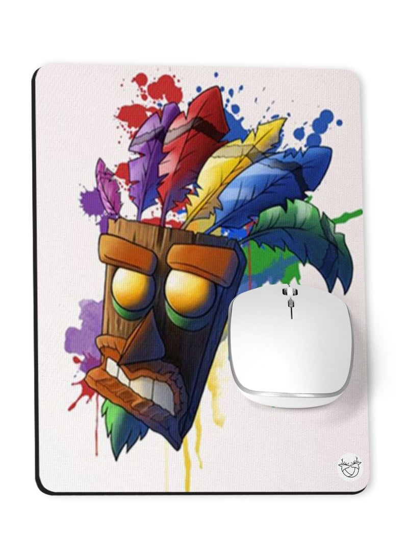 Reeman Design Mouse pad printed with Crash Bandicoot design