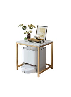 Sharpdo Small Square Table Coffee Table Living Room Sofa Side High Side Table Fish Tank Drinking Rack Shelf Side Cabinet  - Image 1