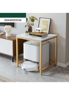 Sharpdo Small Square Table Coffee Table Living Room Sofa Side High Side Table Fish Tank Drinking Rack Shelf Side Cabinet  - Image 4